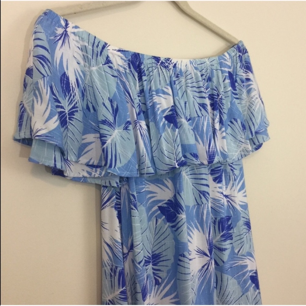 'So Tropical' Off Shoulder Dress - Picture 4 of 8